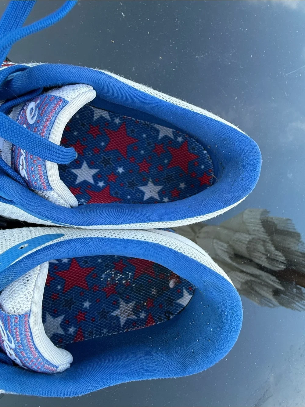 ASICS GEL-DS Trainer 24 4th of July Women’s Running Shoes Size 11